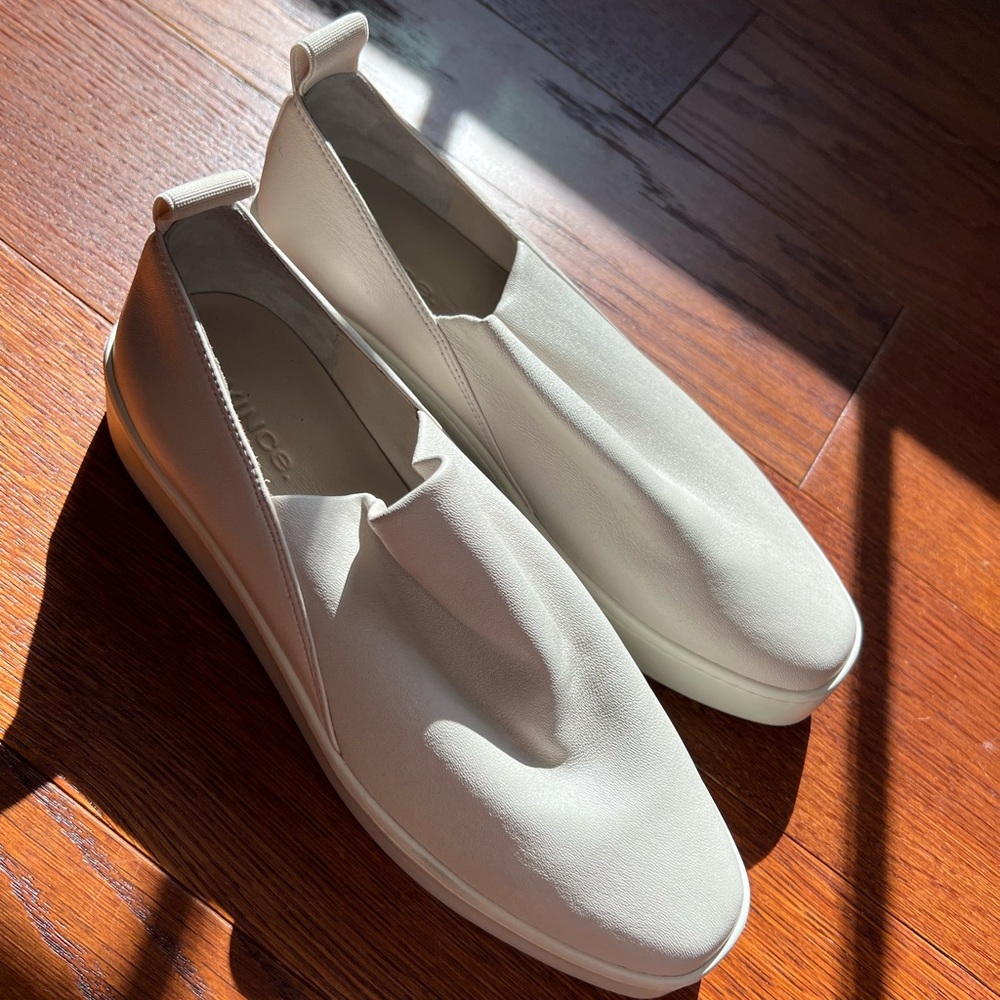 New Vince leather slip on